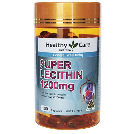 Mầm đậu nành Healthy Care Super Lecithin 1200mg