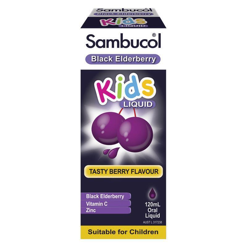 Siro tăng cường sức đề kháng  của ÚC Sambucol 120ml