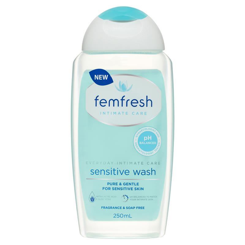  Dung dịch vệ sinh nữ ÚC Femfresh Sensitive Wash 250ml