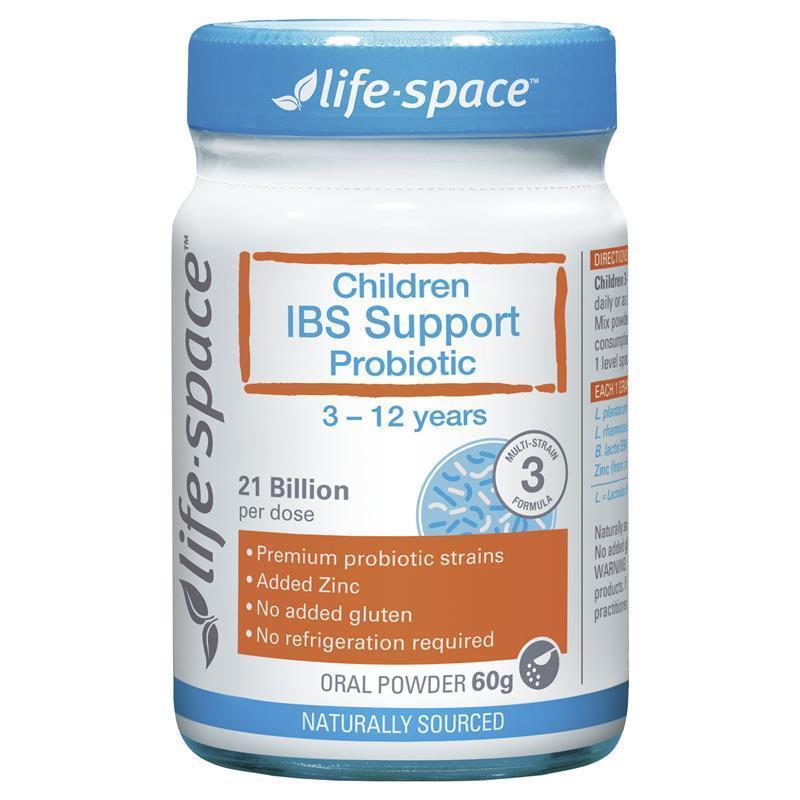 Men vi sinh trẻ em (3-12 tuổi) Úc Life Space IBS 60g