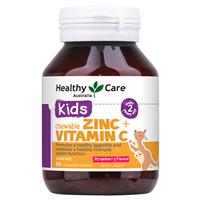 Kẽm , vitamin C trẻ em Úc Healthy Care 