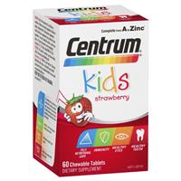 Viên tổng hợp vitamin trẻ em Centrum vị dâu (3 tuổi +)