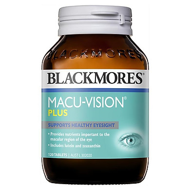 Viên uống bổ mắt Blackmores Macu Vision Plus 120 viên