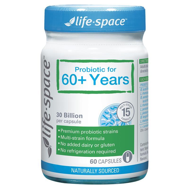 Men vi sinh cho 60+ tuổi Life-Space 60 viên