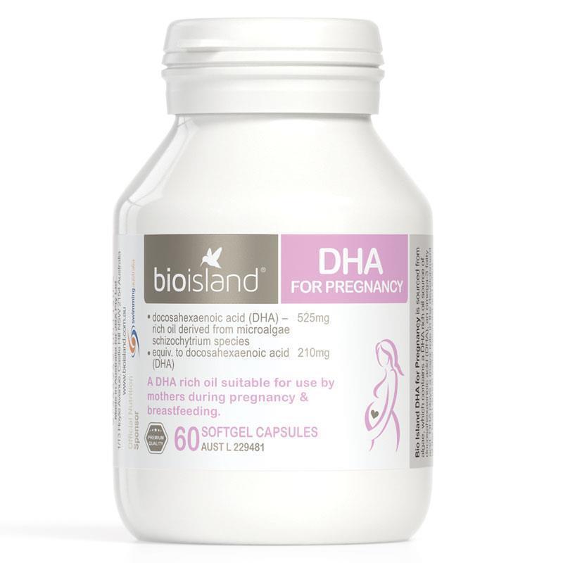 DHA mẹ mang thai và cho con bú Bio Island 60 viên