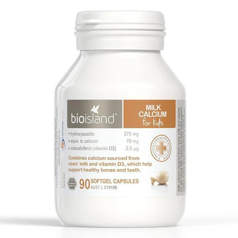 Canxi sữa Úc Bio Island 90 viên
