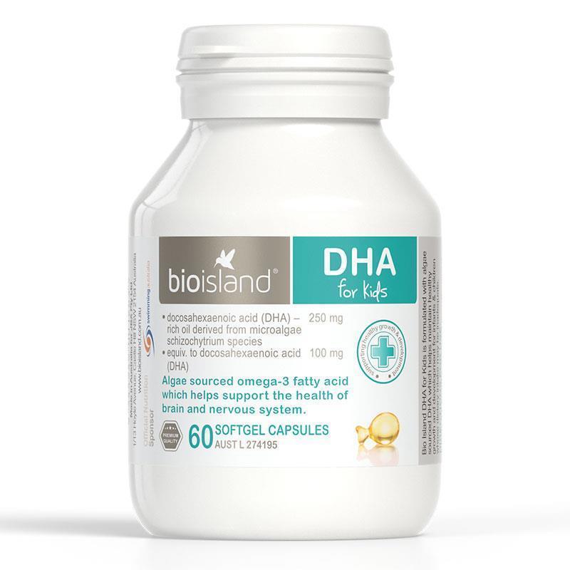DHA trẻ em Úc  Bio Island 60 viên
