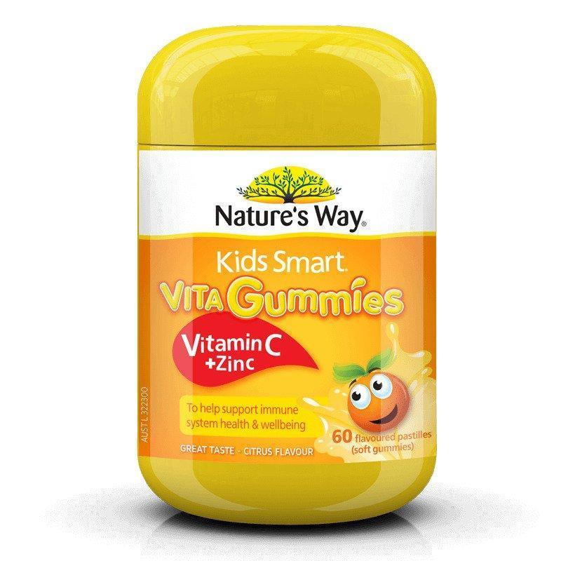 Vitamin C ÚC Nature Way Kids Smart Vita Gummies Vitamin C 60 viên