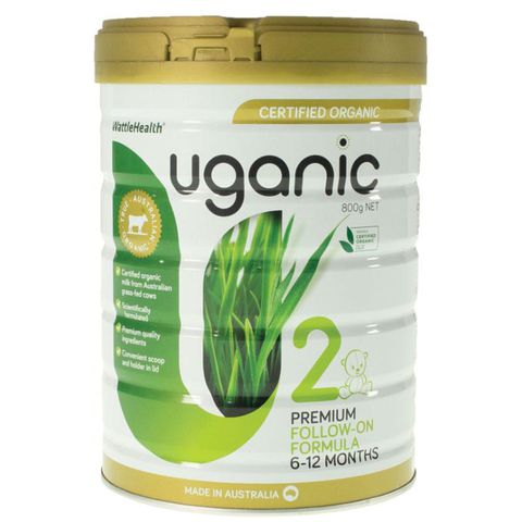 Sữa bột hữu cơ Uganic Certified Organic