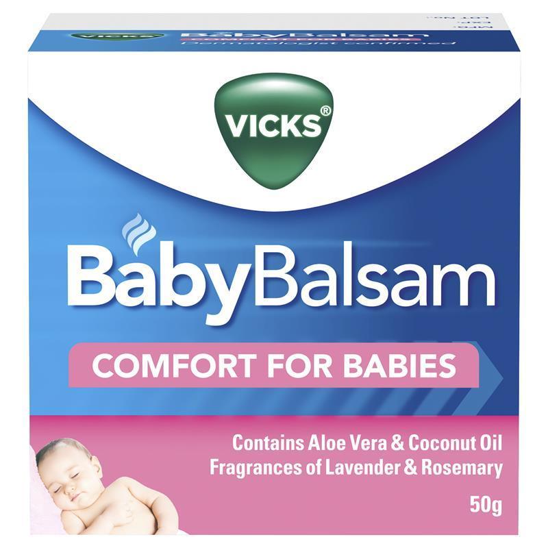 Dầu giữ ấm ,giảm ho  ÚC Vicks baby balsam (3th+)
