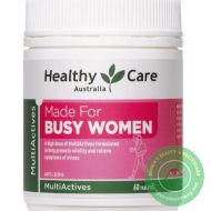 Vitamin tổng hợp cho phụ nữ Healthy Care Multi Actives Made for Busy Women 60 tablets
