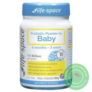 Men vi sinh trẻ em (6th-3 tuổi) Úc  Life Space dạng bột 60g