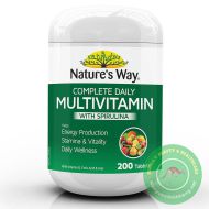 Viên uống Vitamin tổng hợp Nature Way Complete Daily Multivitamin 200 Viên