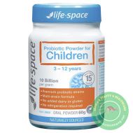 Men vi sinh trẻ em (3-12 tuổi) Úc Life Space 60g