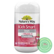 Kẹo dẻo bổ sung sắt, Vitamin C Nature Way Kids Smart Iron 50 Viên