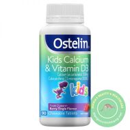 Viên nhai Ostelin Kids Calcium & Vitamin D3 cho bé 90 viên
