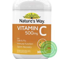 Viên uống bổ sung vitamin C Nature Way 500mg 300 viên