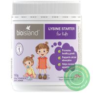 Bột ăn ngon, tăng chiều cao Bio Island Lysine  150g 