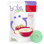 Cháo hữu cơ   Bubs Organic Baby Apple Porridge 125g (6th+)