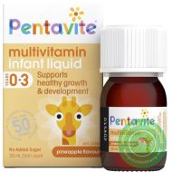 Vitamin tổng hợp cho bé từ 0 đến 3 tuổi Pentavite 30ml