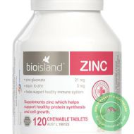 Viên nhai bổ sung Kẽm cho trẻ Bio Island 120 viên