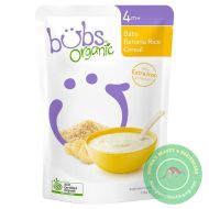 Cháo ngủ cốc Bubs Organic Baby Banana Rice Cereal 125g (4th+)